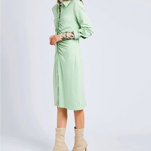 Lime green dress size 10